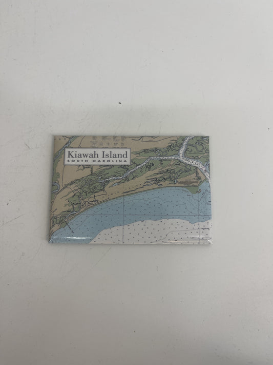 KI Nautical Chart Magnet