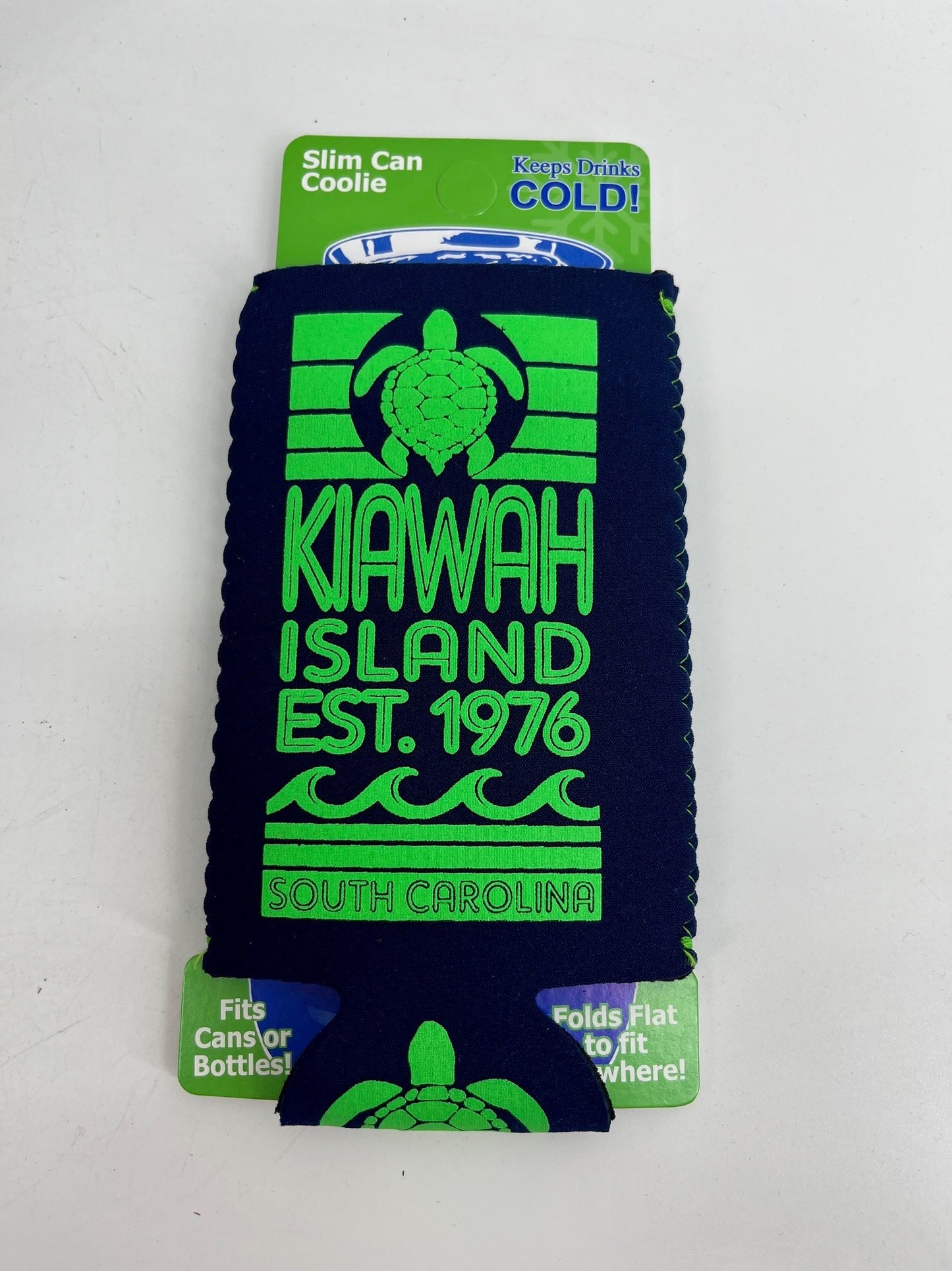 KI Slim Cooler - Cabana Turtle - Navy