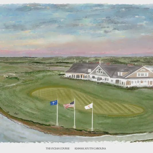Ocean Course Notecard