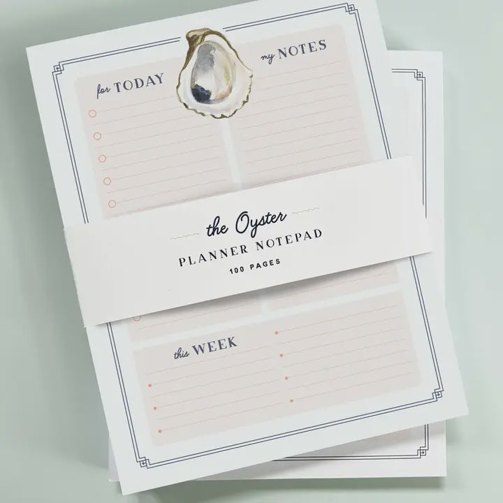 Oyster Planner Notepad