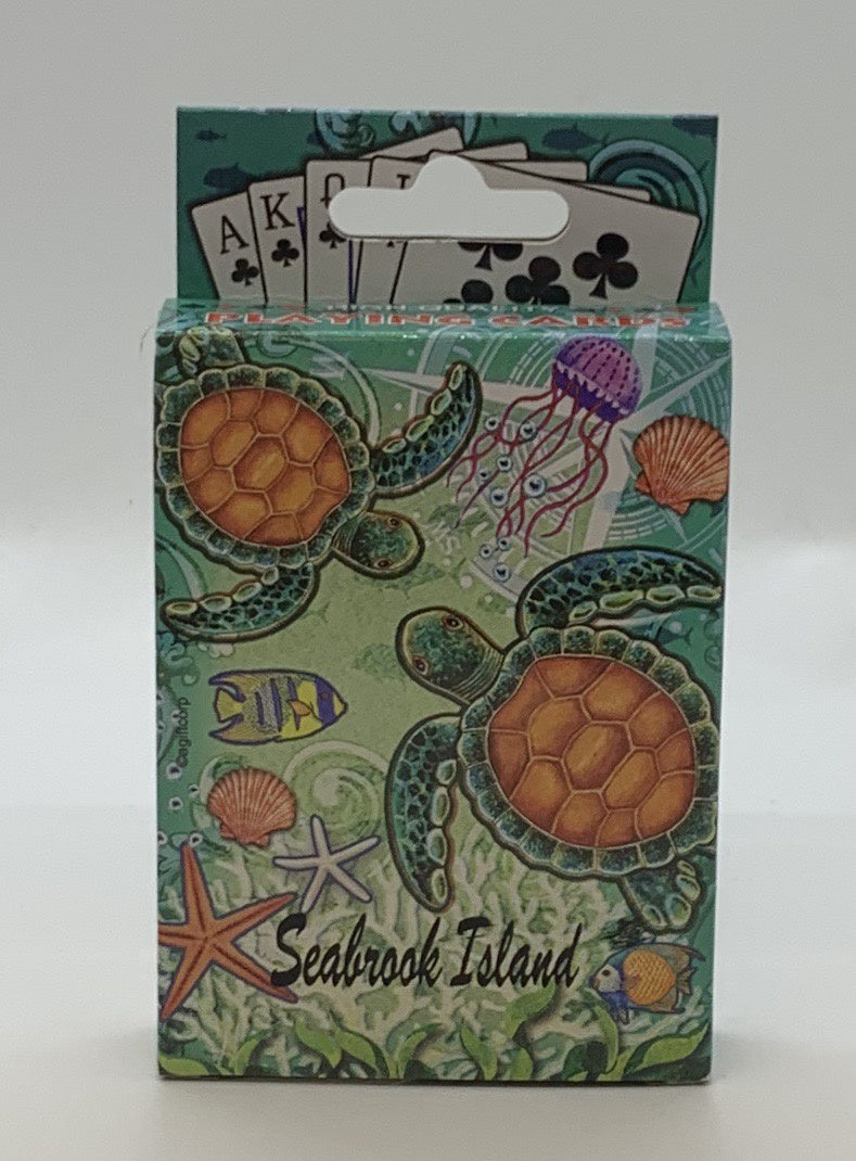 SI Sea Turtle Playing Cards