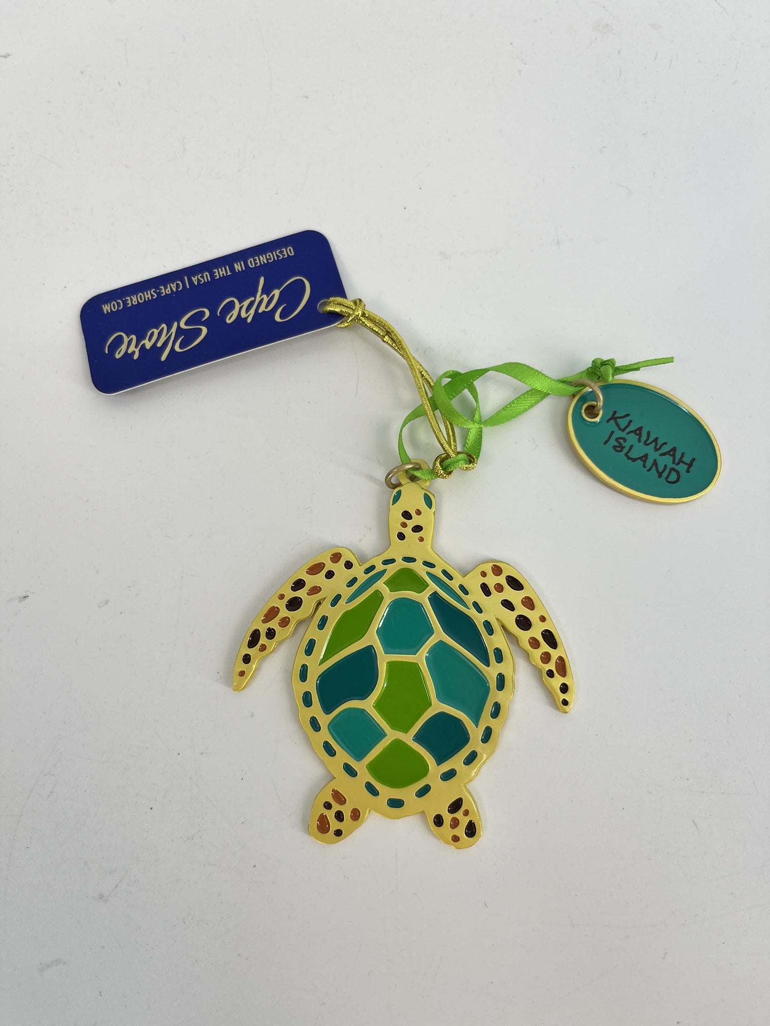 KI Enamel Turtle Ornament