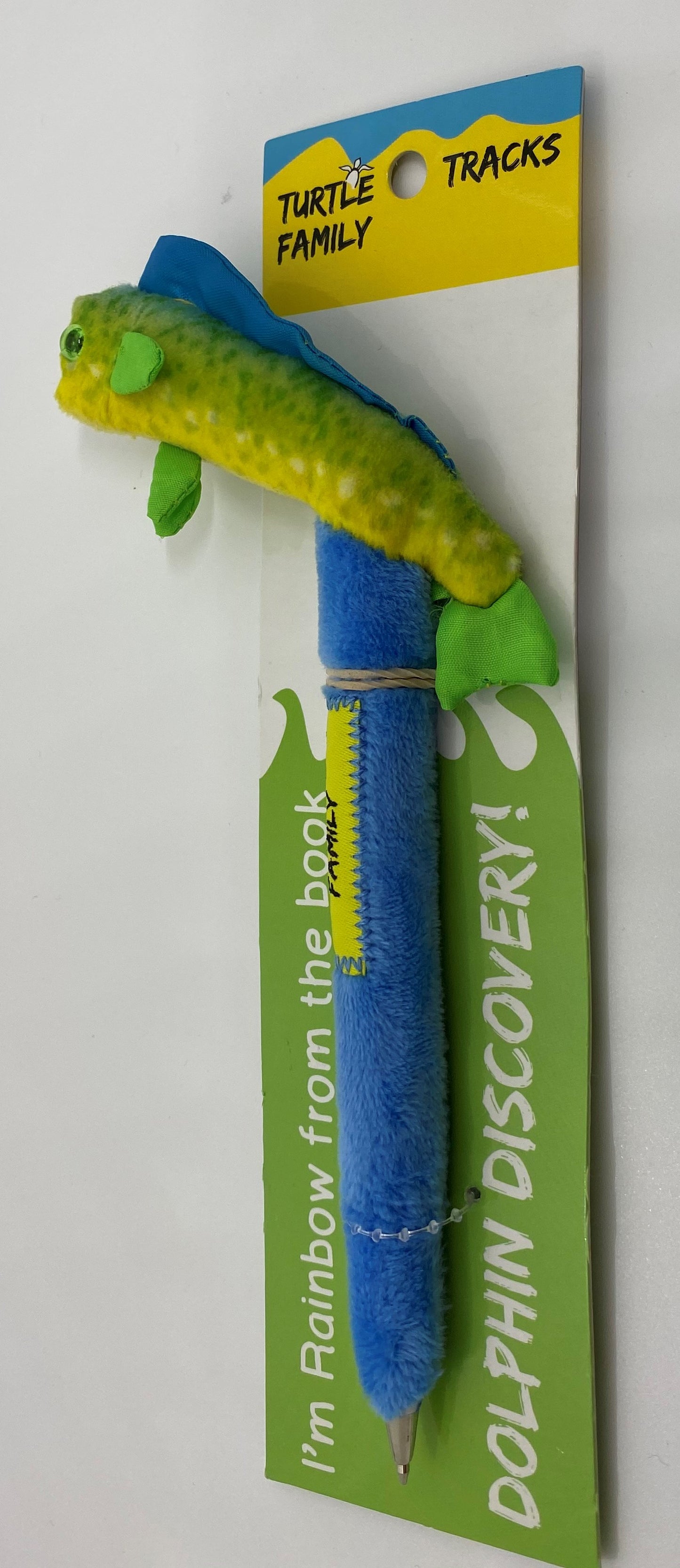 Rainbow Dolphinfish Plush Pen