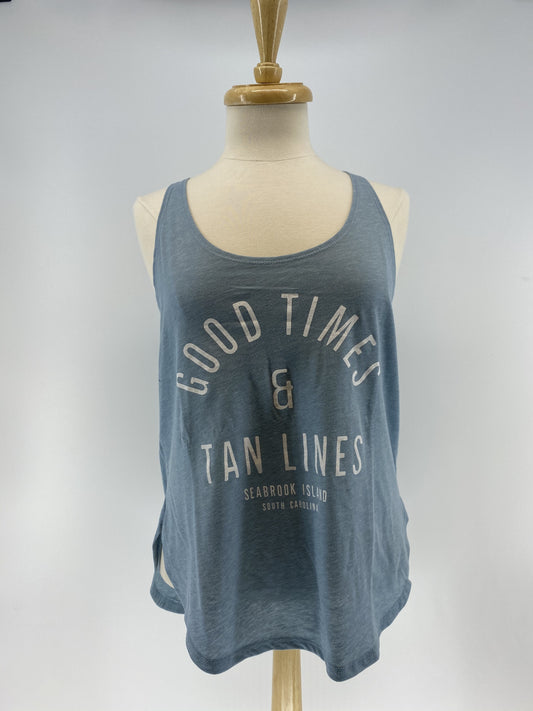 SI Ladies Scoop Tank - Times & Lines