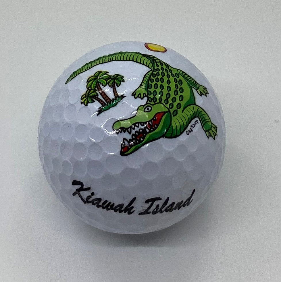 KI Gator Golf Ball