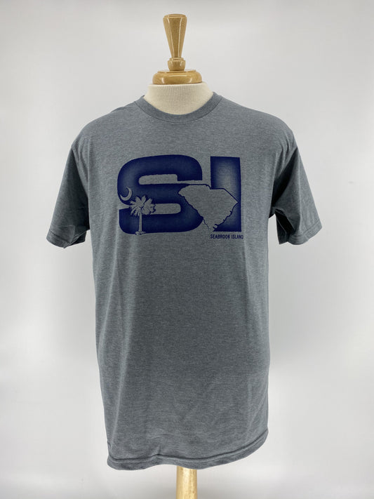 SI Bi-Blend Tee - Brandmark SI / SC Palm/Moon