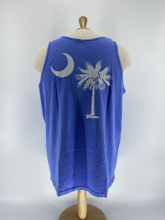 SI Tank Top - Famed Palm/Moon - Peri