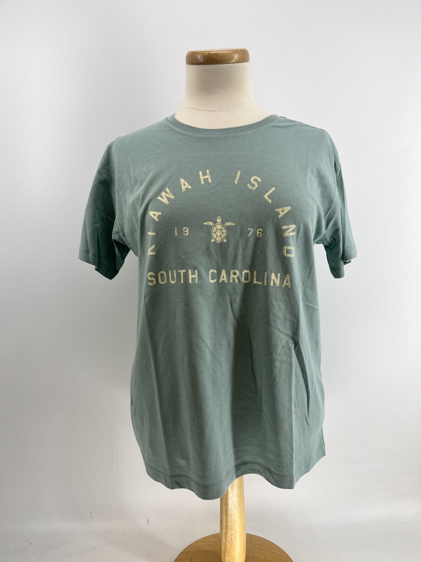 KI Hi Lo Soft Cotton Crew - Candid Turtle