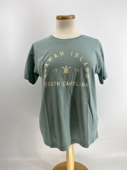 KI Hi Lo Soft Cotton Crew - Candid Turtle