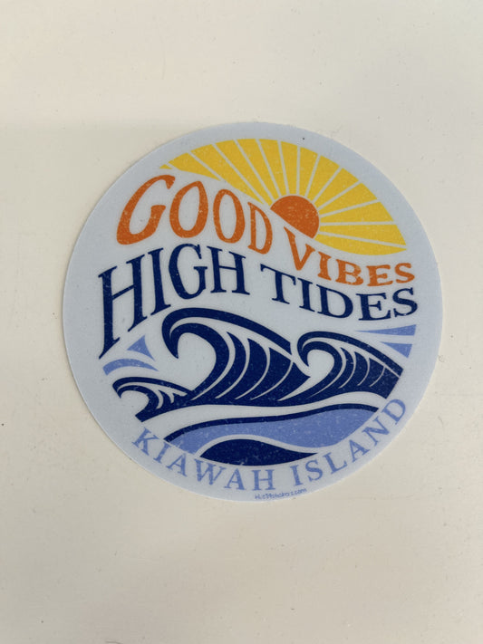 KI GV Good Tides Decal