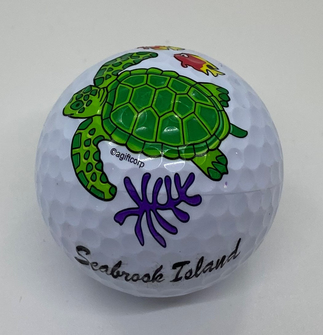 SI Sea Turtle Golf Ball