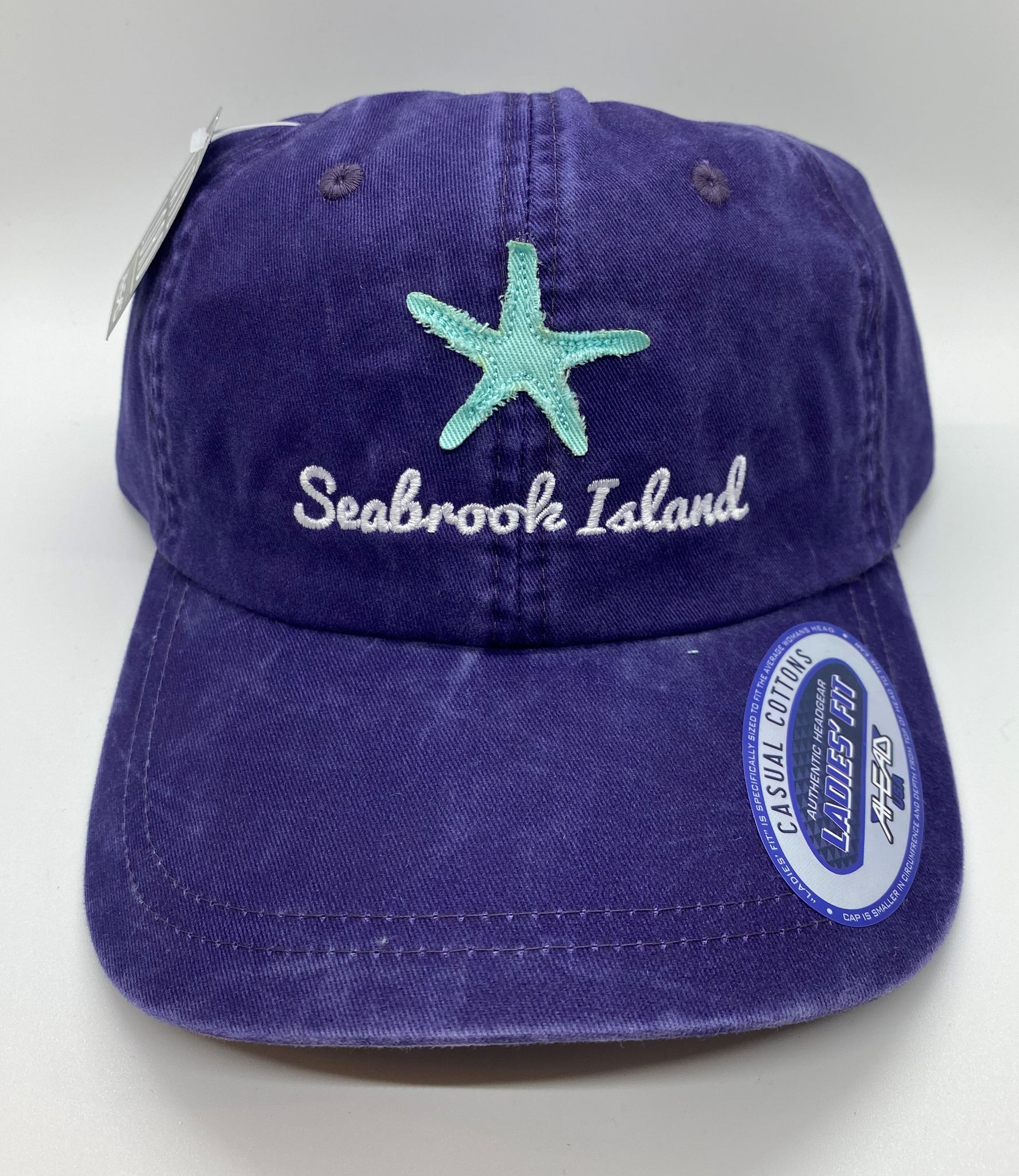 SI Ladies Solid Peached Cap (starfish)