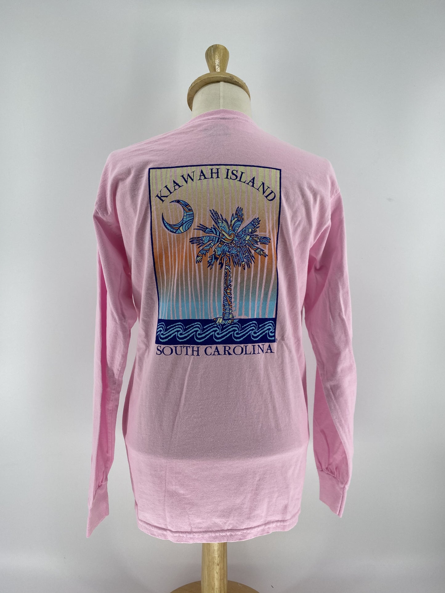 KI Unisex LS Tee - Lehua Palm Moon
