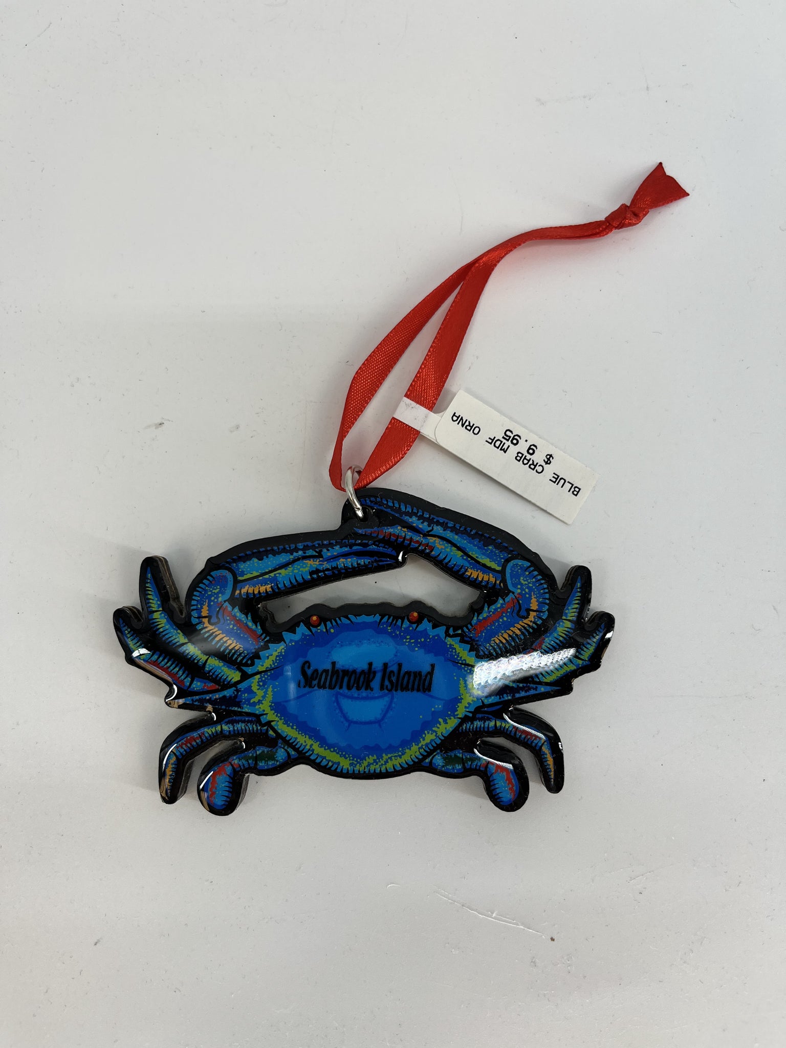 SI Blue Crab MDF Ornament