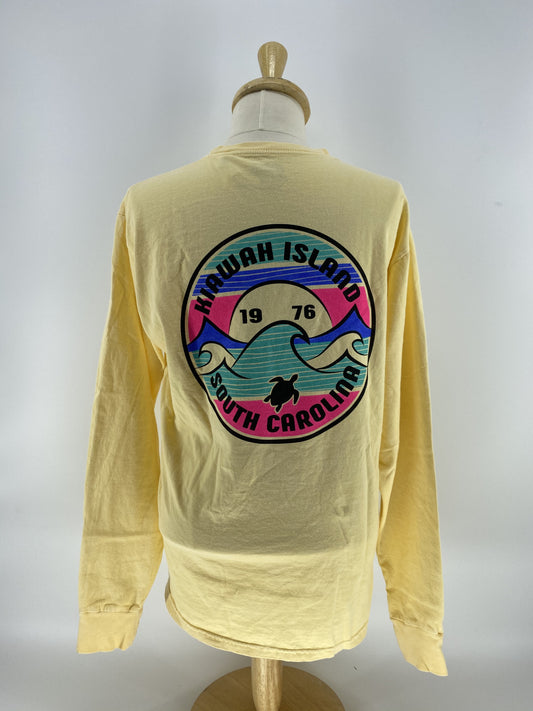 KI Unisex LS Tee - Emporium Waves Turtle