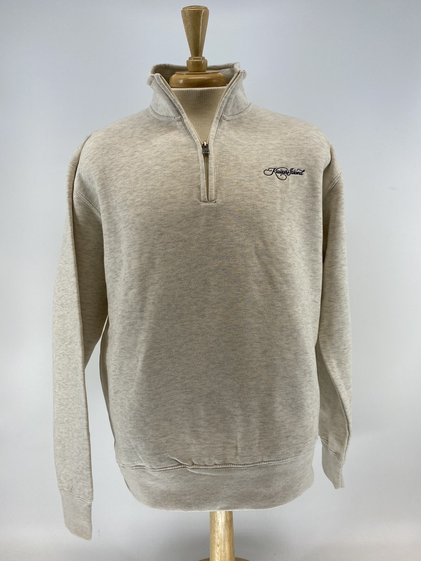 KI Unisex Big Cotton 1/4 Zip Fleece