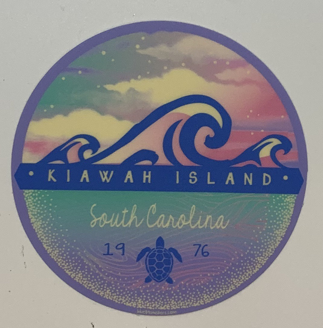 KI Mythic Wave Turtle Decal