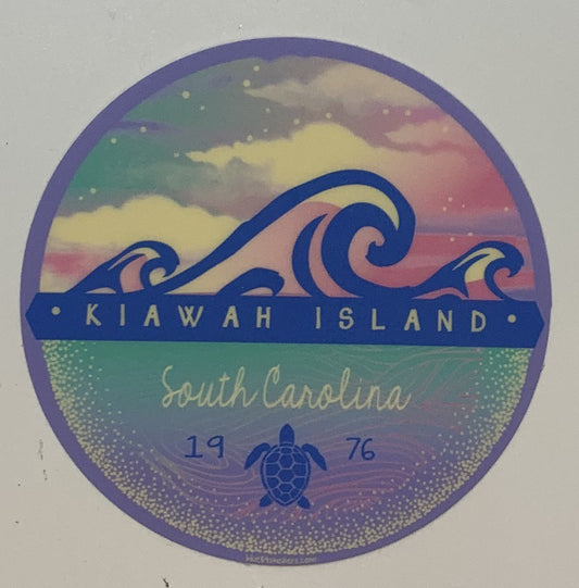 KI Mythic Wave Turtle Decal
