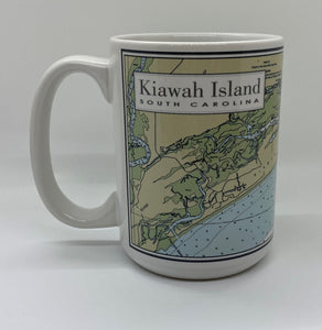 KI Nautical Chart Coffee Mug