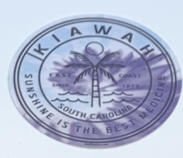 KI Cleansing Palm/Waves Decal