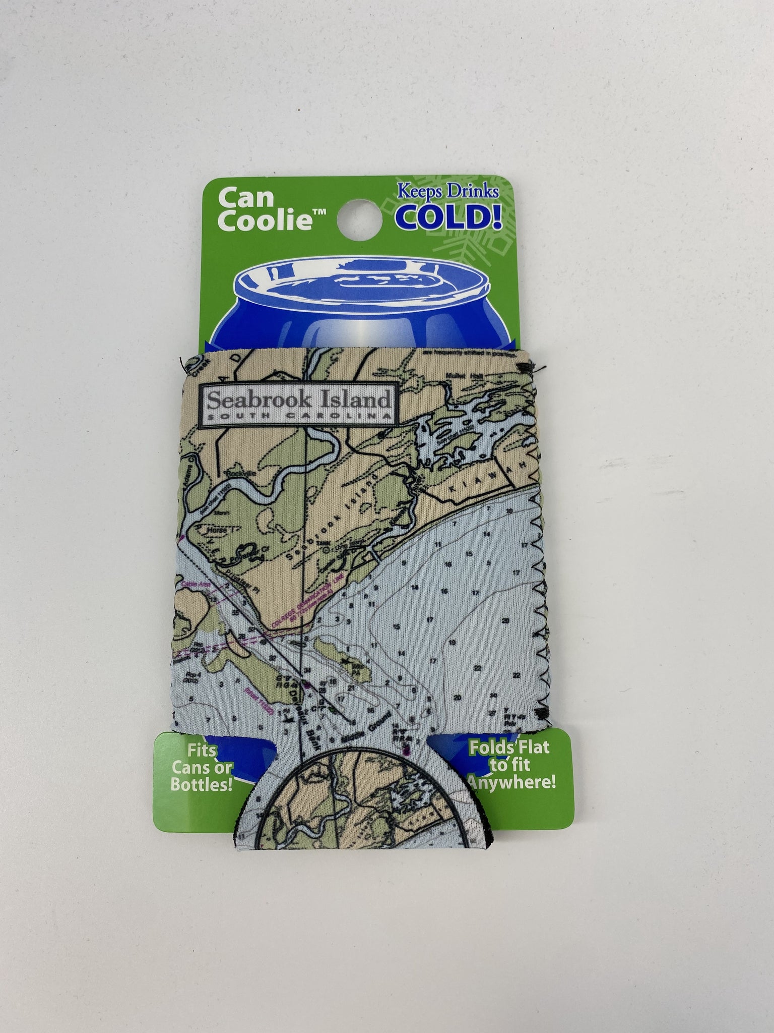 SI Nautical Chart Can Cooler