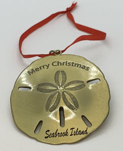 SI Sandollar Metal Ornament