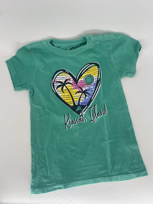 KI Girls Tee - Zebstrika Palm/Turtle