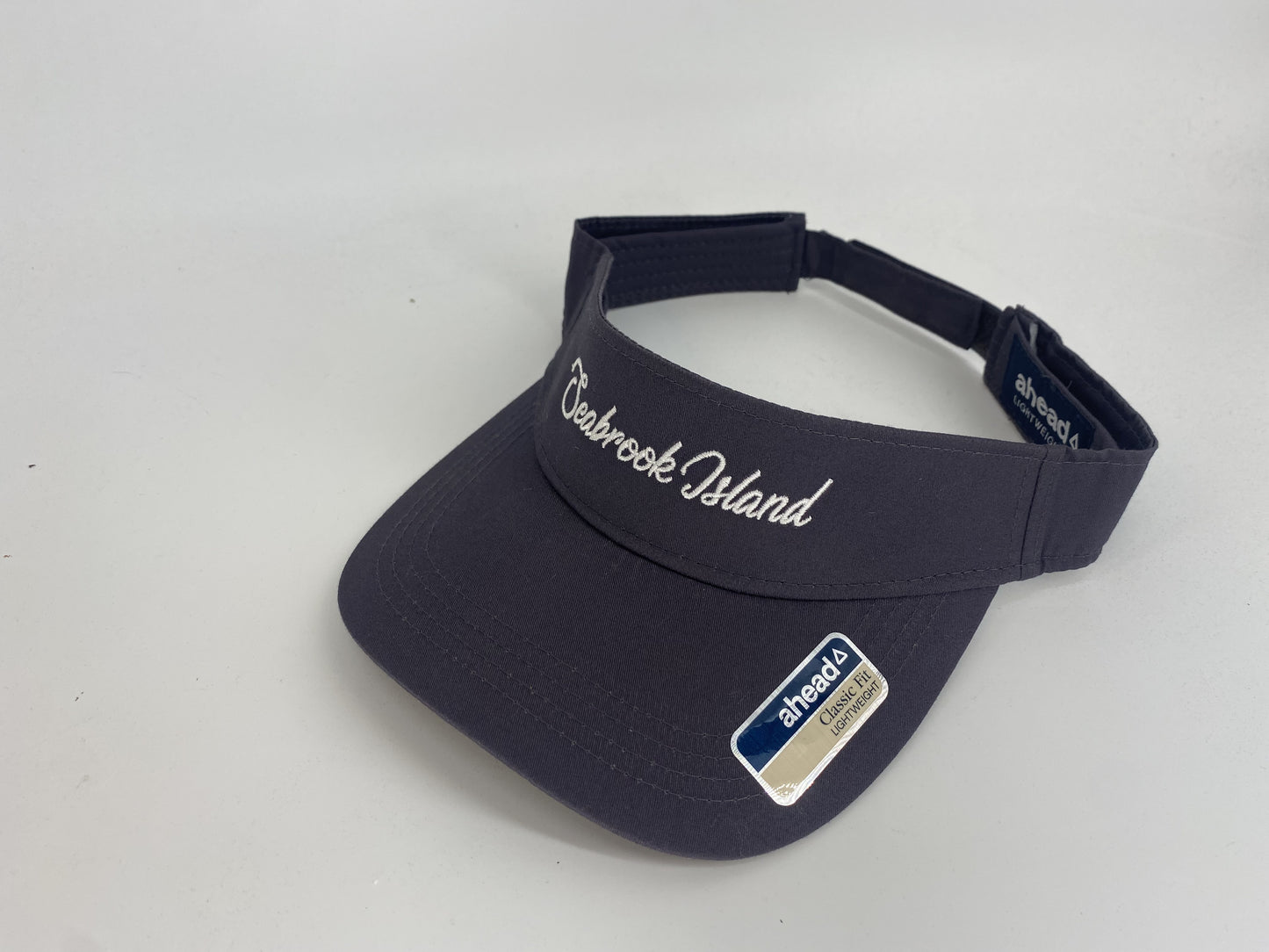 SI Script Ltwt Twill Visor - Graphite