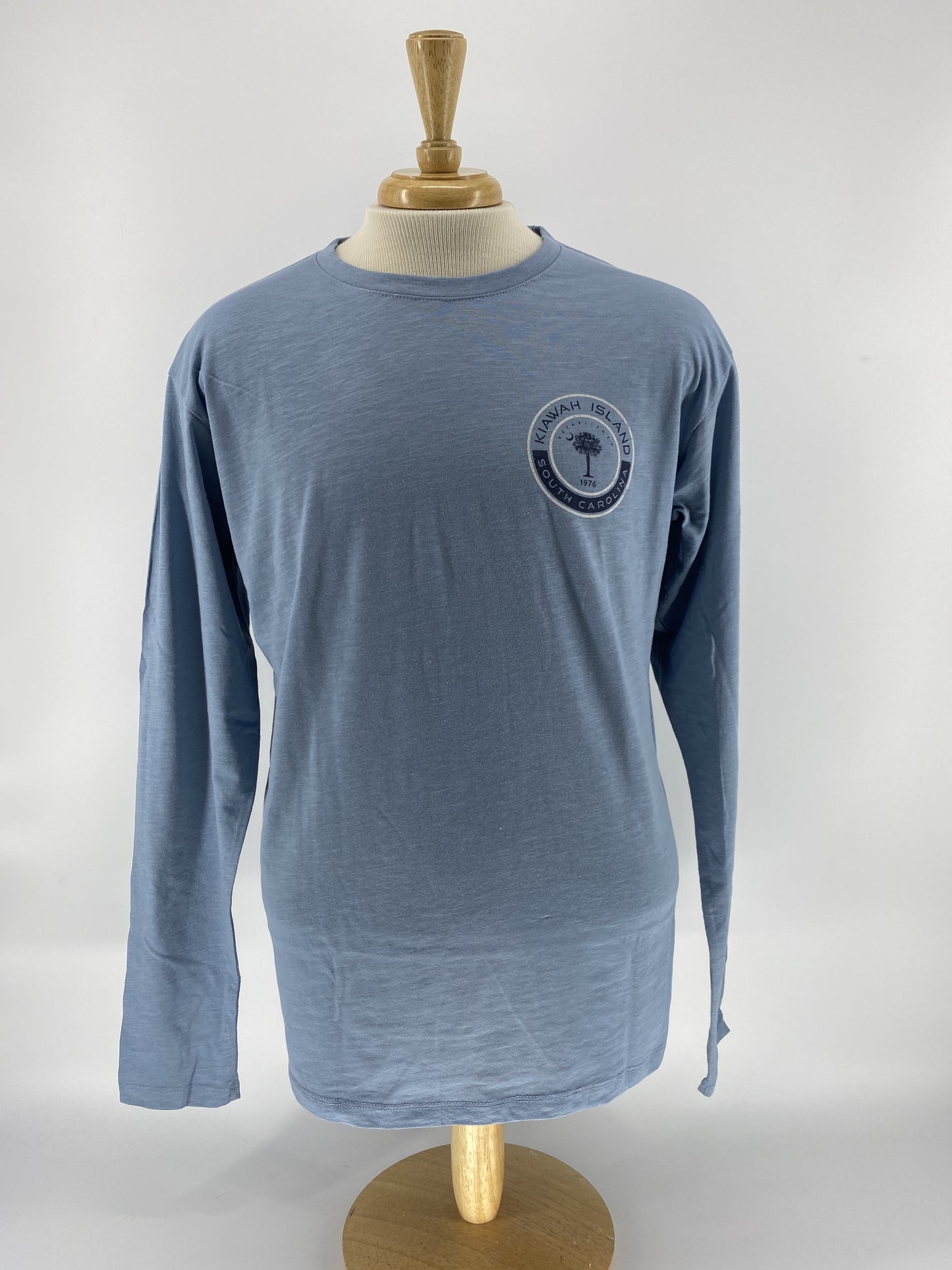KI Unisex LS Slub Tee - Invert Palm/Moon