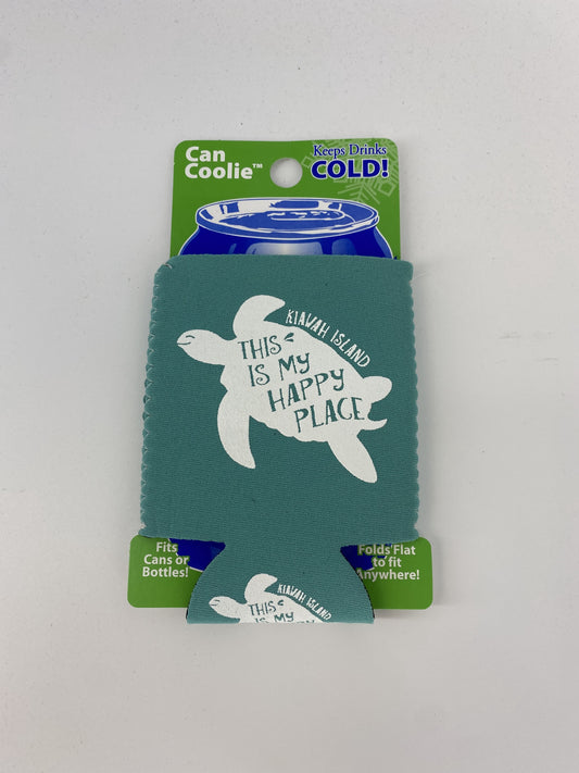 KI Can Cooler - Happy Place Turtle - Aqua