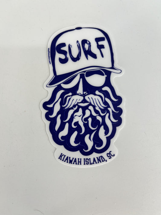 KI Beardy Hat Decal