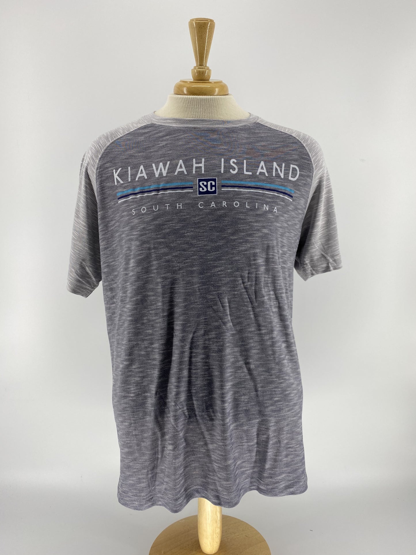 KI Men's 2 Tone Slub Raglan Tee