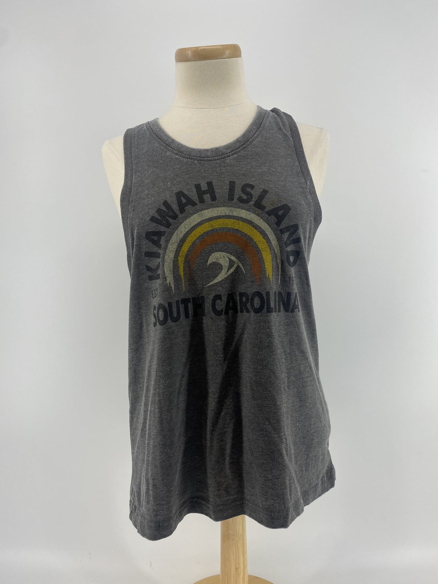 KI Burnout Muscle Tank - Piping Hot Wave
