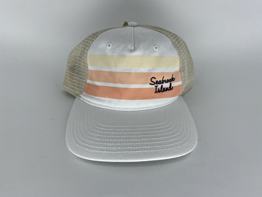 SI Striped Print Trucker Hat