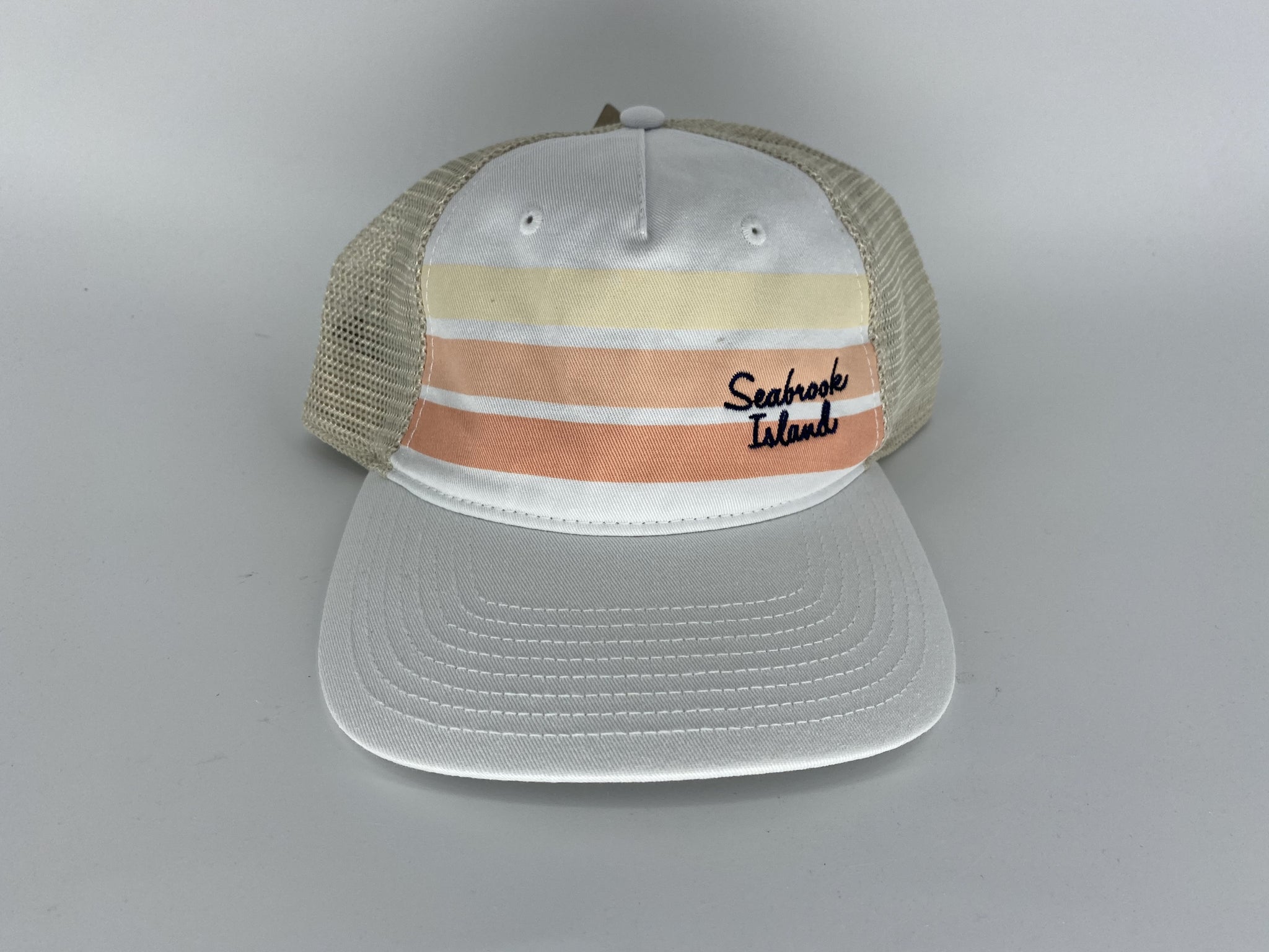 SI Striped Print Trucker Hat
