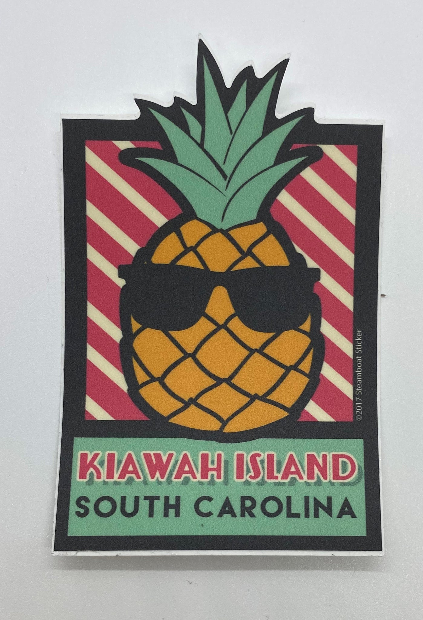 KI Cool Pineapple Sticker