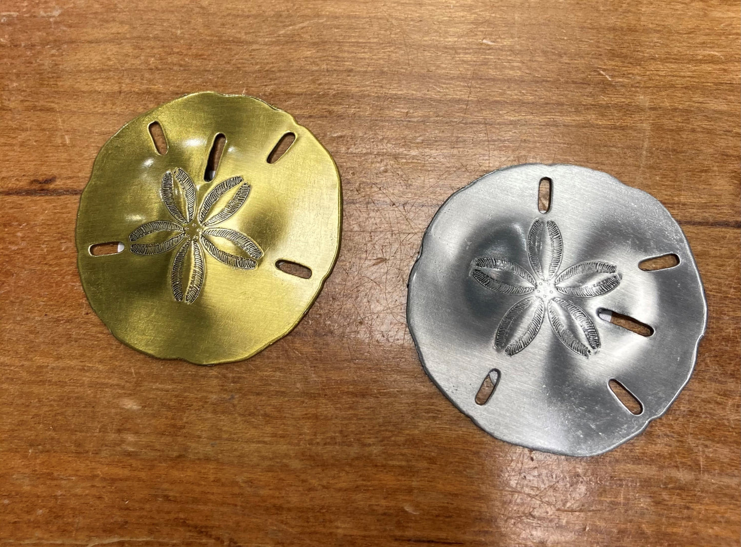 Small Metal Sanddollar