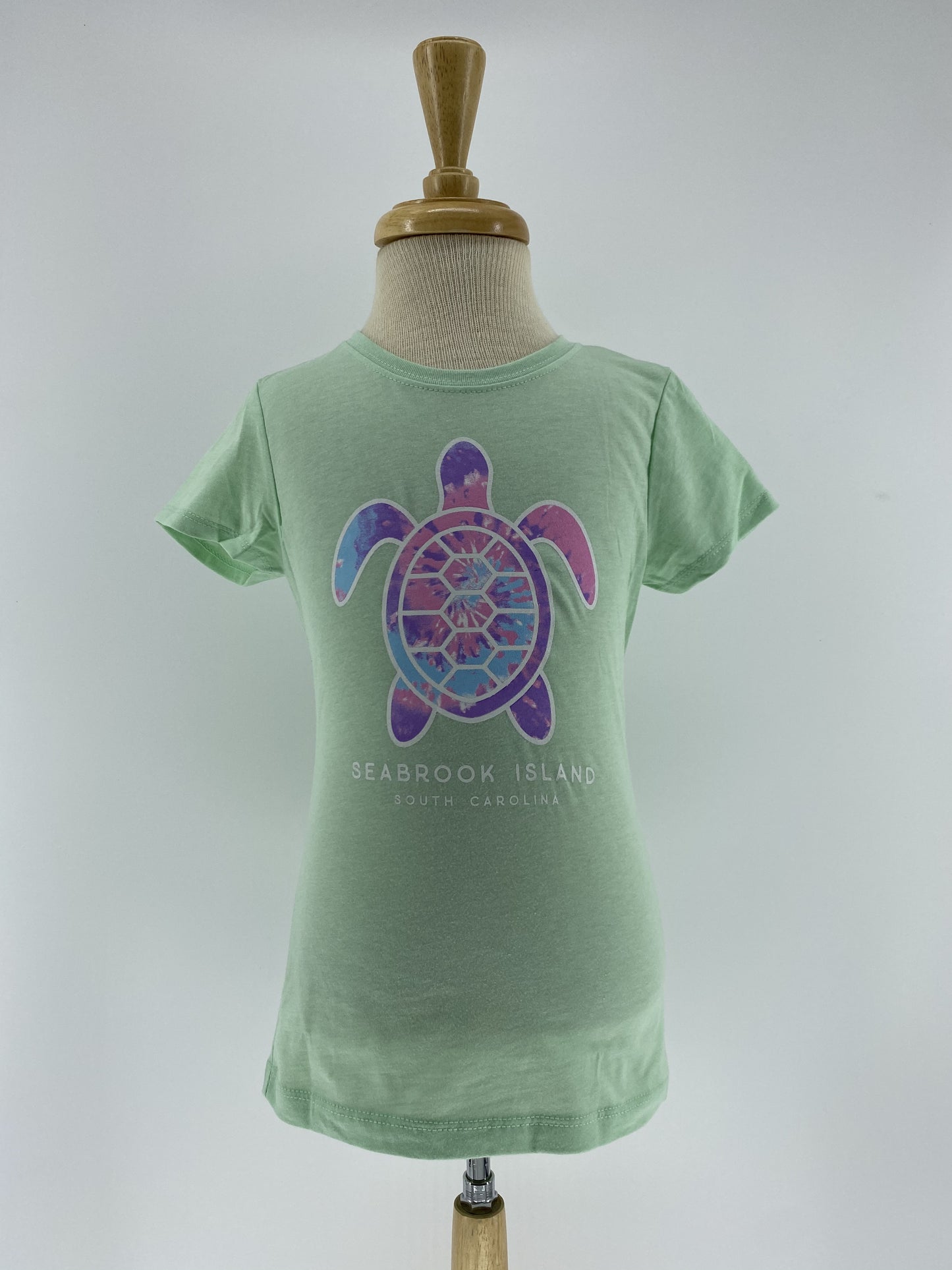 SI Girls CVC Tee - Kaleidoscope Turtle