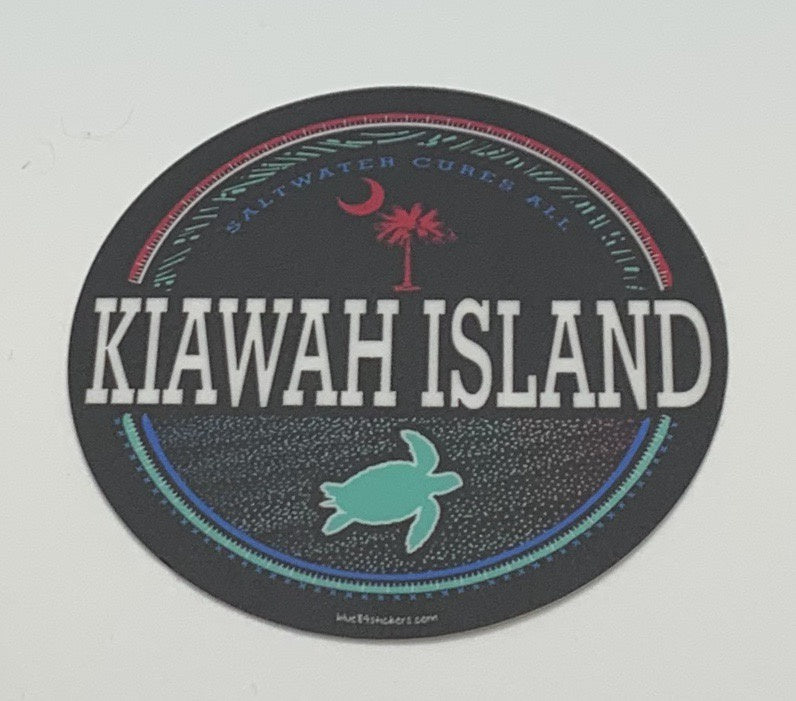 KI Foray Palm Moon Turtle Decal
