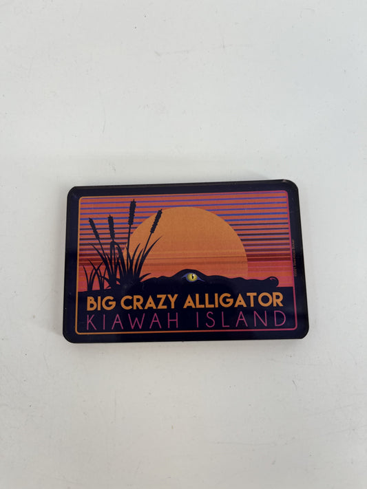 KI Big Crazy Alligator Magnet