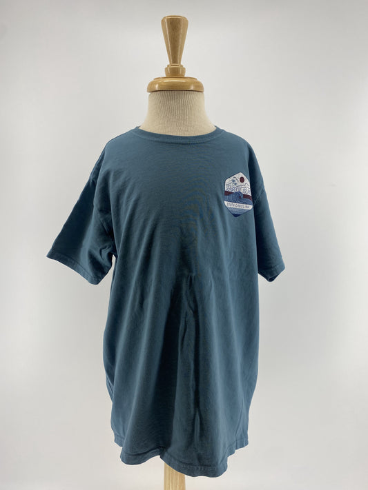 SI Youth Tee - Hex Bex Wave/Palms