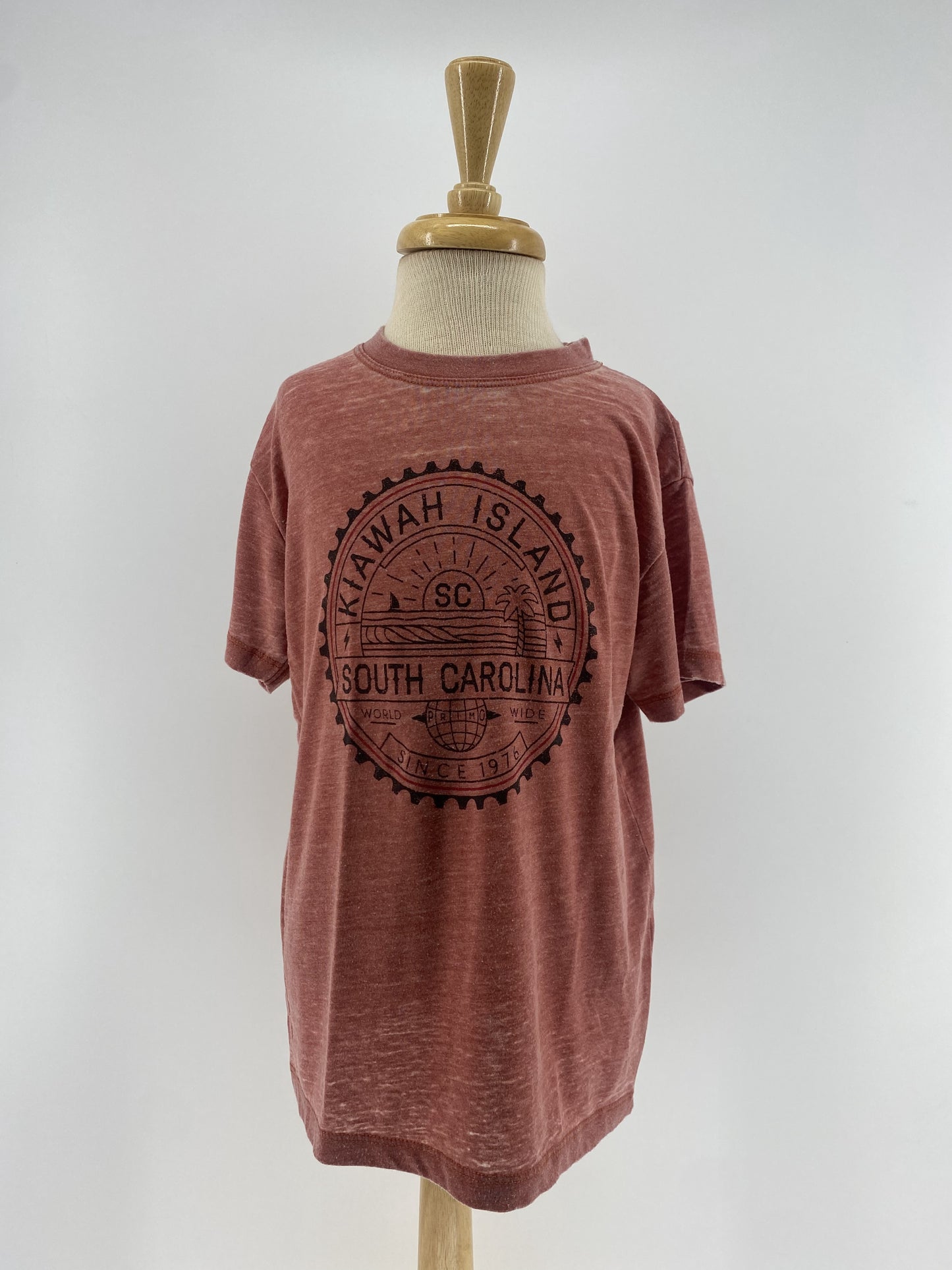 KI Burnout Tee - Brick