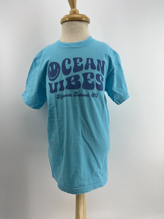 KI Yth Tee - Ocean Vibes Lagoon
