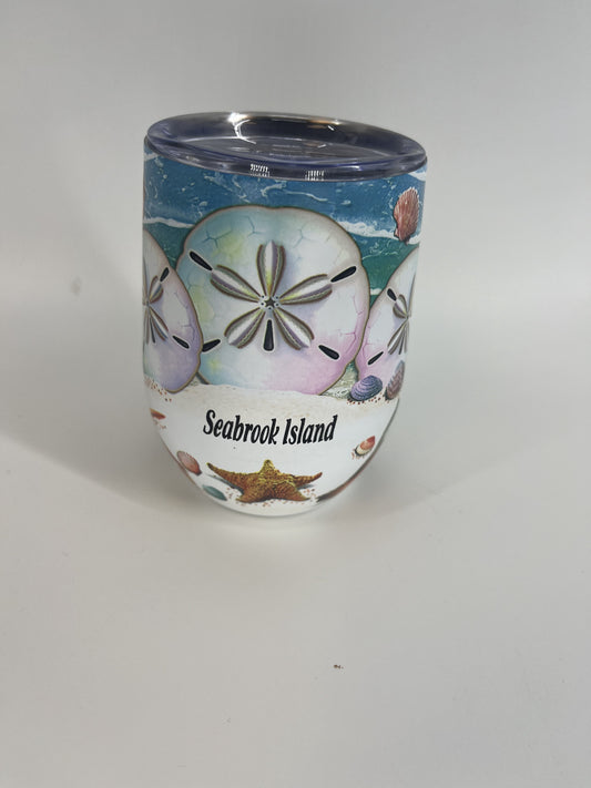 SI Sanddollar Wrap Wine Cup