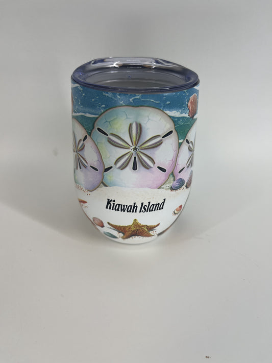 KI Sanddollar Wrap Stainless Wine Cup