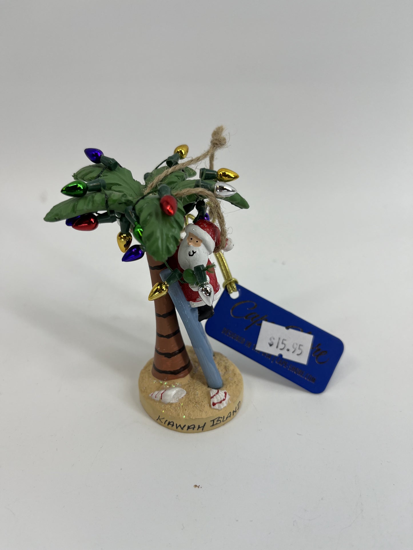 KI Santa Décor Palm w/ Lights