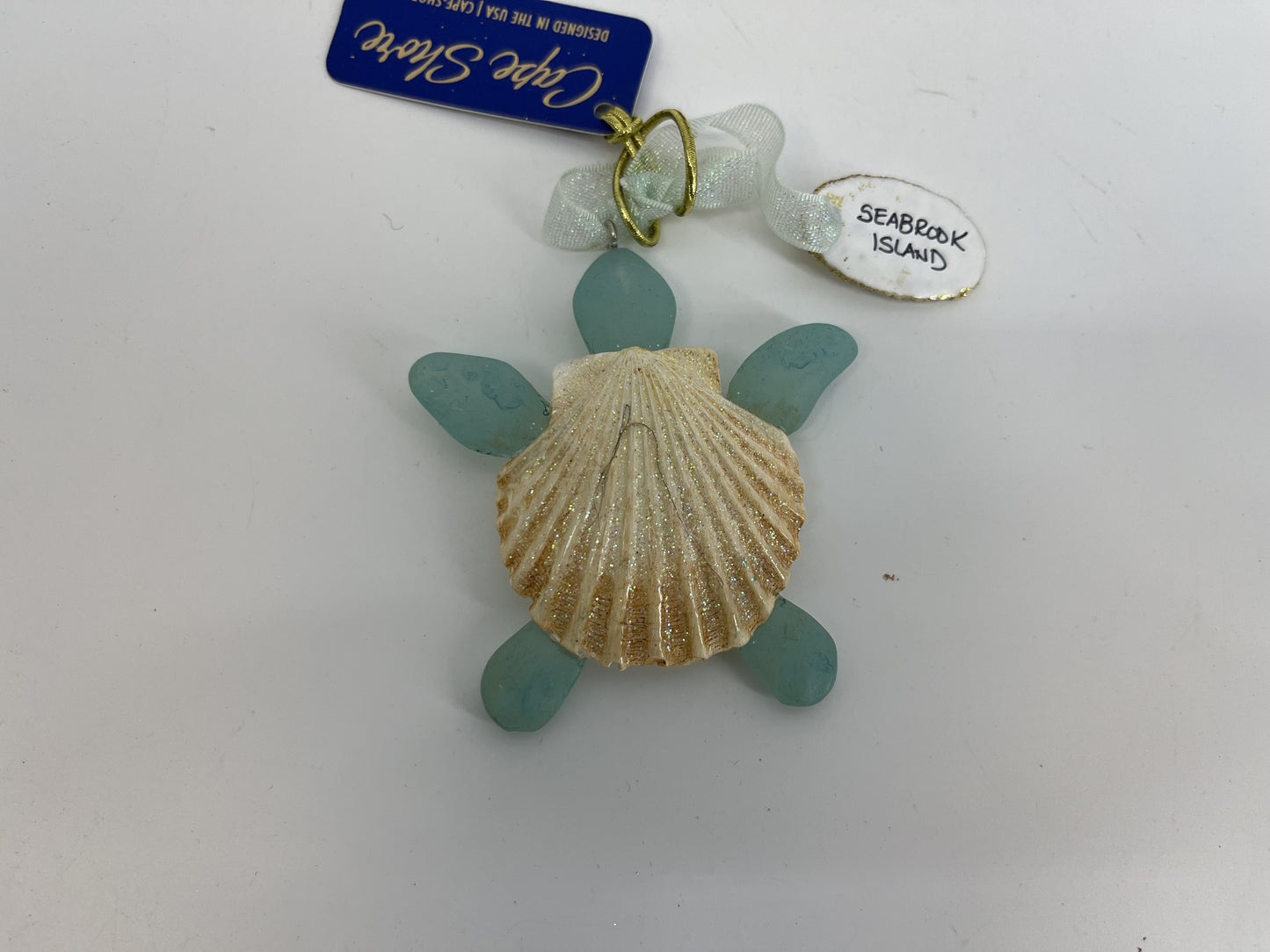 SI Resin Sea Glass Turtle