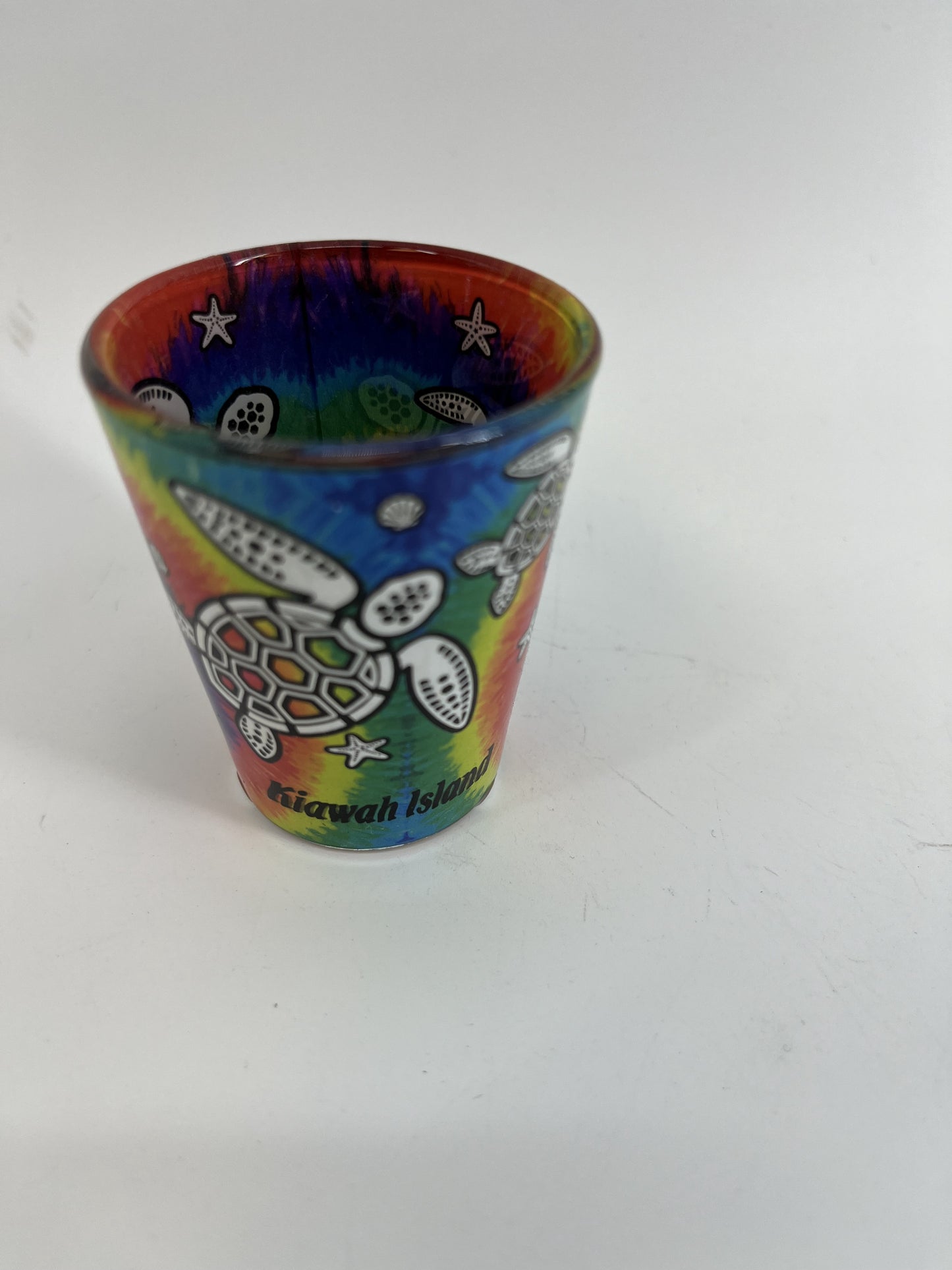 KI Turtle Tie Dye Shotglass