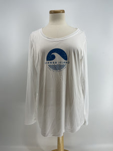 KI Ladies LS Perf Tee - Ripple Wave