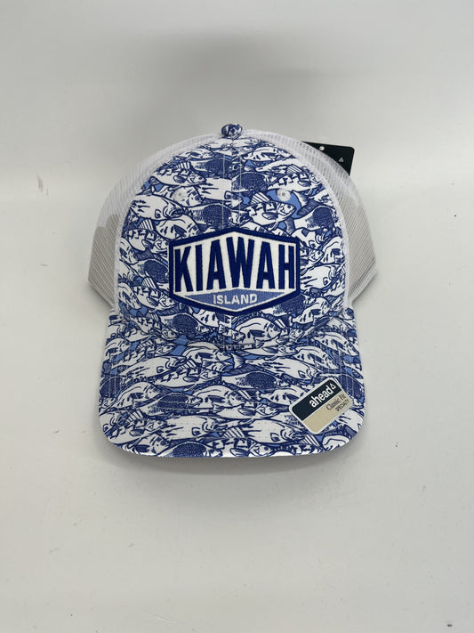 KI Shoal - Classic Fit Fish Print Snap